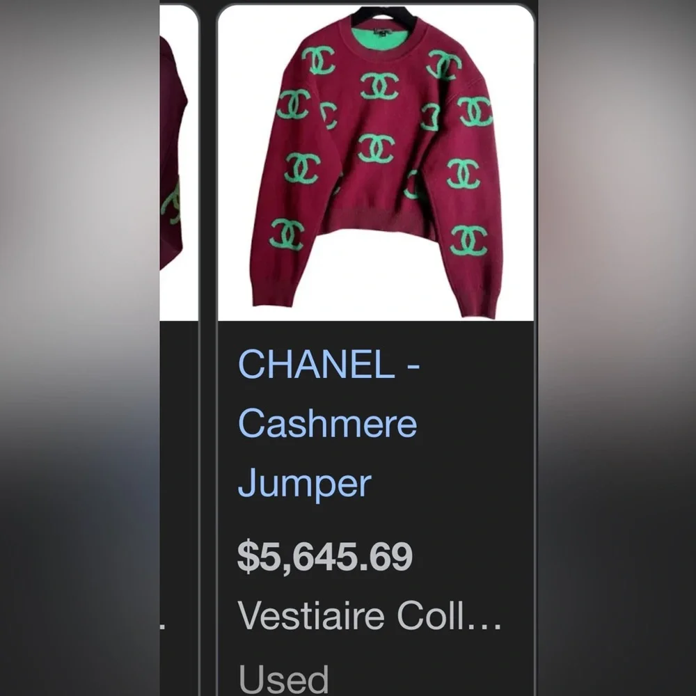 Authentic Chanel Sweater Rare - Picture 15 of 15